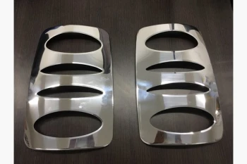 Накладки на стопи V2 (2 шт., нерж) Carmos - Турецька сталь