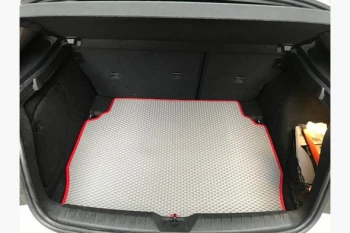 Коврик багажника 2 шт (EVA, 2008-2015, 7 мест, серый)