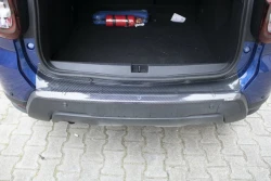Накладка на задній бампер EuroCap (ABS, під карбон)
