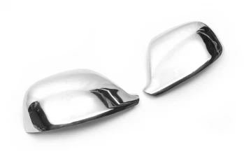Накладки на дзеркала 2007-2010 ( 2 шт, нерж) OmsaLine - Італійська нержавіюча сталь