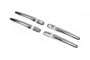 Накладки на ручки (4 шт, нерж) Carmos - Турецкая сталь