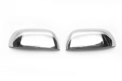 Накладки на дзеркала варіант 1 (2 шт) OmsaLine - Італійська нержавіюча сталь