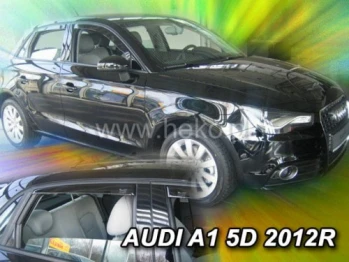 Д/в Audi A1 2010-2018 5D (вставні, кт - 4шт) (Heko)