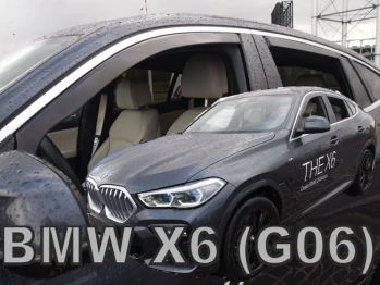 Д/в BMW X6 G06 2019 -> 5D (вставні,кт - 4шт) (Heko)