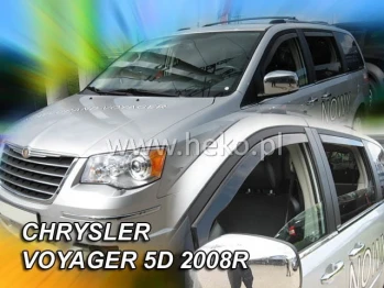 Д/в Chrysler Voyager Grand 2008-> 5D (вставні, кт - 4шт) (Heko)