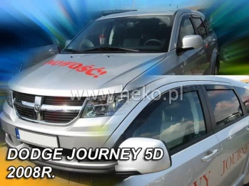 Д/в Fiat Freemont 2011->/Dodge Journey 2008->5D (вставні,кт - 4шт) (Heko)