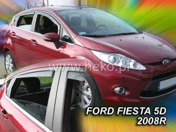 Д/в Ford Fiesta 2008-2011 5D (вставні, кт - 4шт) (Heko)