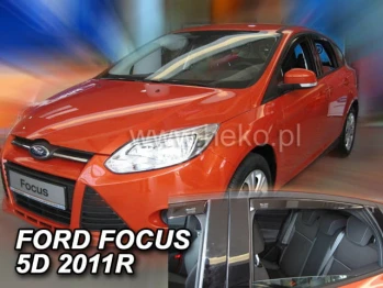 Д/в Ford Focus 2011-2019 Sedan/HB (вставні, кт - 4шт)  (Heko)