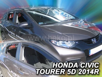 Д/в Honda Civic 2014 -> 5D Tourer/Combi  (вставні, кт - 4шт) (Heko)