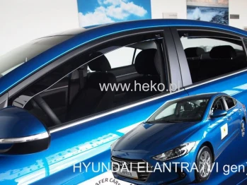 Д/в Hyundai Elantra 2016 -> 5D (вставні, кт - 4шт) (Heko)