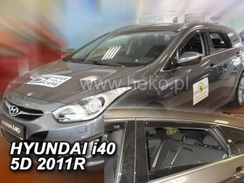 Д/в Hyundai i40 2011 -> 5D (вставні,кт - 4шт) Combi (Heko)