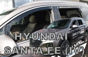 Д/в Hyundai Santa Fe 2018 -> 5D (вставні, кт - 4шт) (Heko)
