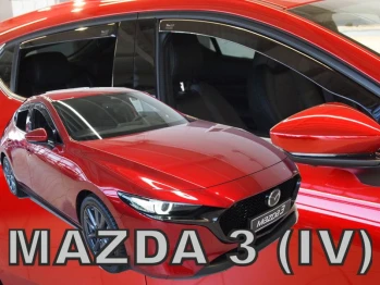 Д/в Mazda 3 (III) 2019 -> 5D (вставні, кт - 4шт) HB (Heko)