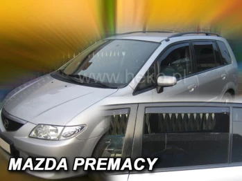 Д/в Mazda Premacy 1999-2005 5D (вставні, кт - 4шт) (Heko)