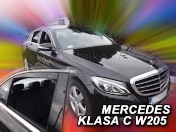 Д/в Mercedes C-class W-205 2014 4D (вставні, 4шт) Sedan (Heko)