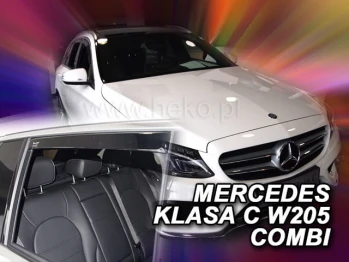 Д/в Mercedes C-class W-205 2014+ 4D (вставні, 4шт) Combi (Heko)