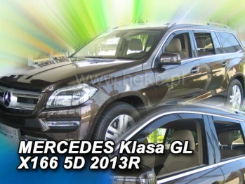 Д/в Mercedes GL-class X-166 2013+ 5D (вст, 4шт) (Heko)