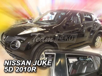 Д/в Nissan Juke 2010-2018 5D (вставні, кт - 4шт) (Heko)