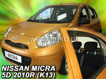 Д/в Nissan Micra (K13) 2010 -> 5D (вставні, кт - 4шт) (Heko)