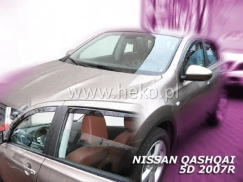 Д/в Nissan Qashqai I 2006 -> 2014 5D (вставні, кт - 4шт) (Heko)