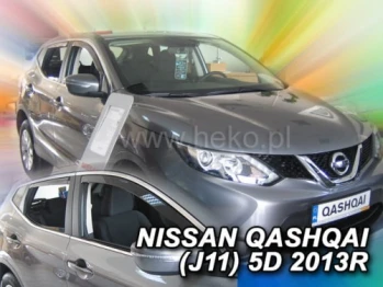 Д/в Nissan Qashqai II 2014 -> 5D (вставні, кт - 4шт) (Heko)