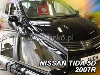 Д/в Nissan Tiida 2006 -2011 5D (вставні, кт - 4шт) HB (Heko)
