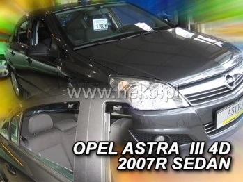 Д/в Opel Astra H 2004-2009 4D Sedan (вставні, кт - 4шт)  (Heko)