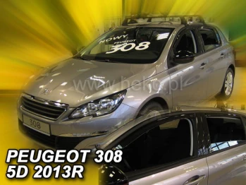 Д/в Peugeot 308 2014-> 5D (вставні, кт - 4шт) (Heko)