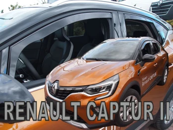 Д/в Renault Captur II 2019 -> 5D (вставні, кт - 4шт) (Heko)