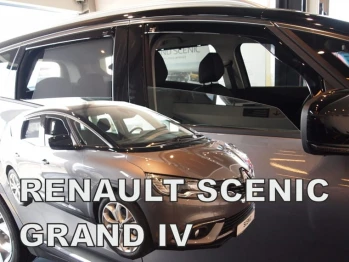 Д/в Renault Scenic IV Grand  2017 -> 5D (вставні, кт - 4шт) (Heko)