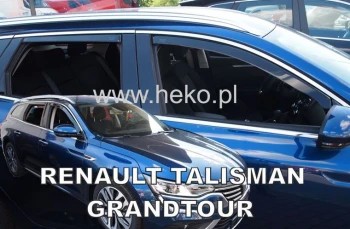 Д/в Renault Talisman 2016 -> 4D (вставні, кт - 4шт) Grandtour (Heko)