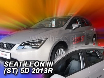Д/в Seat Leon ST 2014-2020 5D (вставні, 4шт) (Heko)