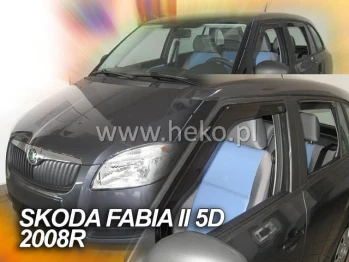 Д/в Skoda Fabia II 2007 -2014  5D (вст 4шт) Combi (Heko)