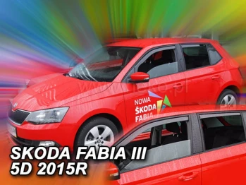 Д/в Skoda Fabia III 2014 -> HB (вставні, кт - 4шт)  (Heko)