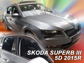 Д/в Skoda Superb III 2015 -> 5D (вставні, кт - 4шт) Combi (Heko)