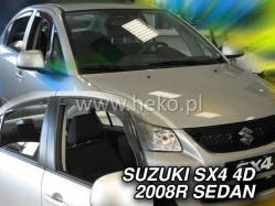 Дефлектори вікон (вітровики) Sedan Heko