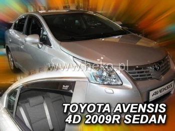 Д/в Toyota Avensis 2009 -2018 4D (вставні, кт - 4шт) Sedan (Heko)