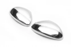 Накладка на дзеркала (2 шт, нерж.) OmsaLine - Італійська нержавіюча сталь