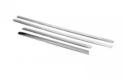Молдинг дверний Вузька модель (4 шт, нерж) OmsaLine - Італійська нержавіюча сталь