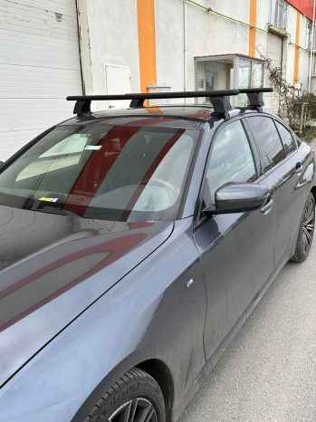  Автобагажник для гладкой крыши Erkul V4 (хром, пара)