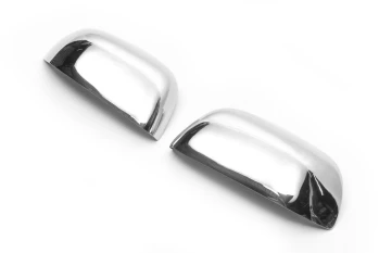 Накладки на дзеркала (2 шт, нерж) OmsaLine - Італійська нержавіюча сталь