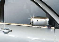 Накладки на дзеркала (2 шт) Полірована нержавіюча сталь