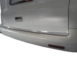 Накладка на кромку багажника (нерж) OmsaLine, 2 двері - розстібні