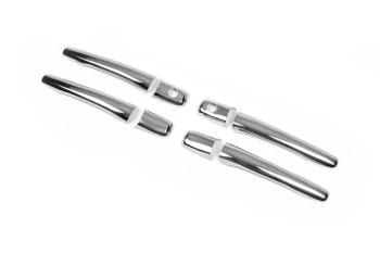 Накладки на ручки (4 шт, нерж.) Carmos - Турецкая сталь