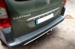 Накладки на задній бампер ABS (пласт.)