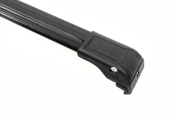 Поперечный багажник на интегрированые рейлинги под ключ (2 шт) Серый
