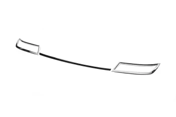 Задний диффузор обводки (нержива) OmsaLine - Итальянская нержавейка