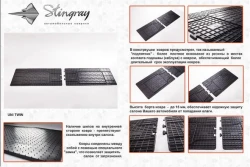 Задні килимки (2 шт, Stingray) Premium - без запаху гуми