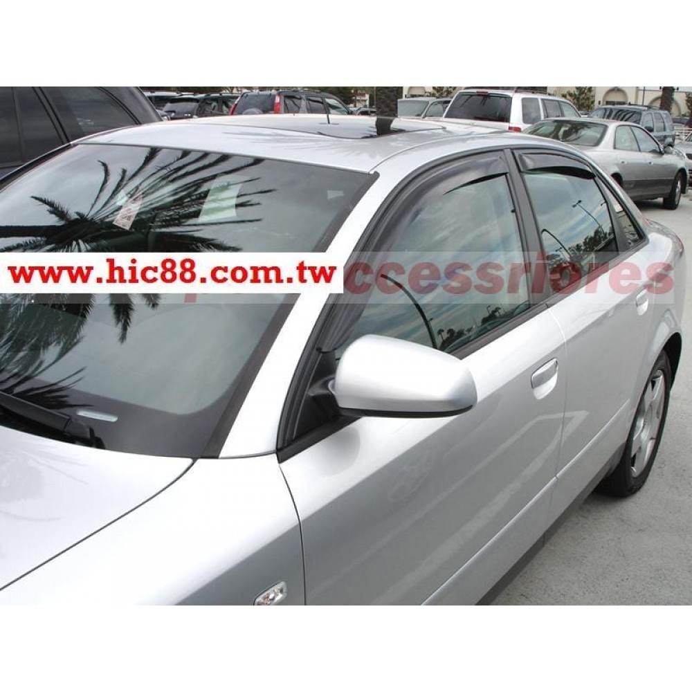 Дефлектори вікон (вітровики) Audi A4 (B6/B7) 2000-2008 Sedan HIC