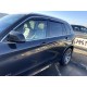 Дефлектори вікон (вітровики) BMW X5 F15 2013-2018 зХромМолдінгом HIC